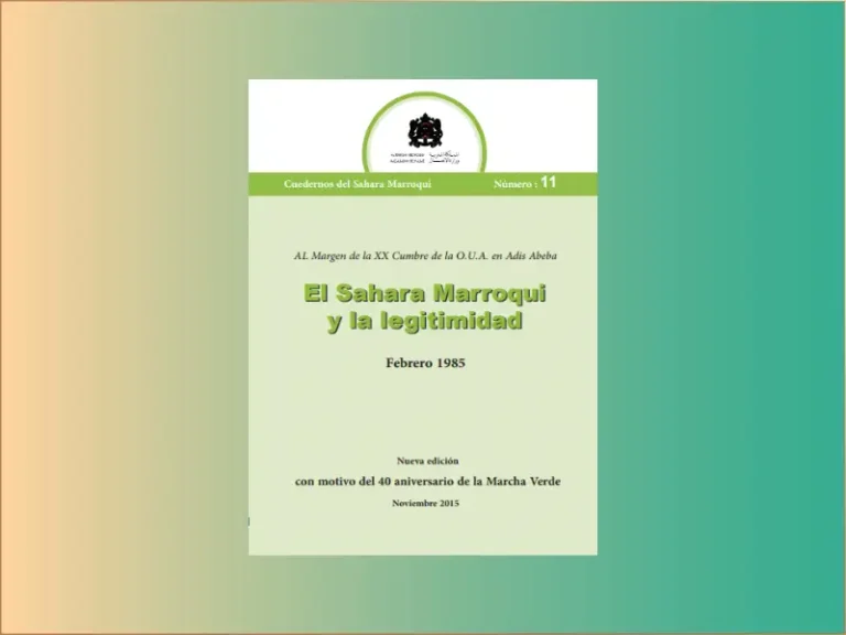 El Sahara Marroqui y la legitimidad